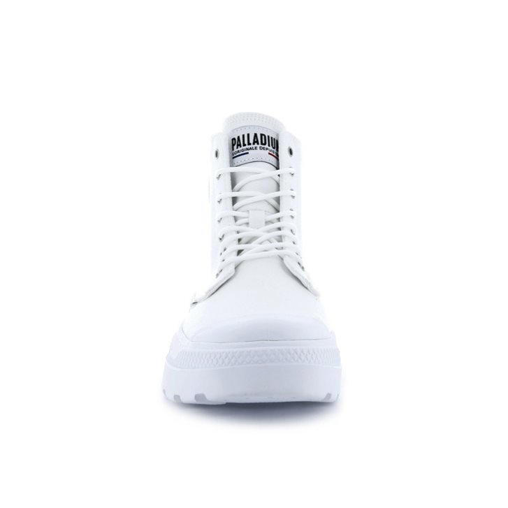 Palladium Pallakix Hi Canvas Laarzen Heren Wit | NL 48WQFOH